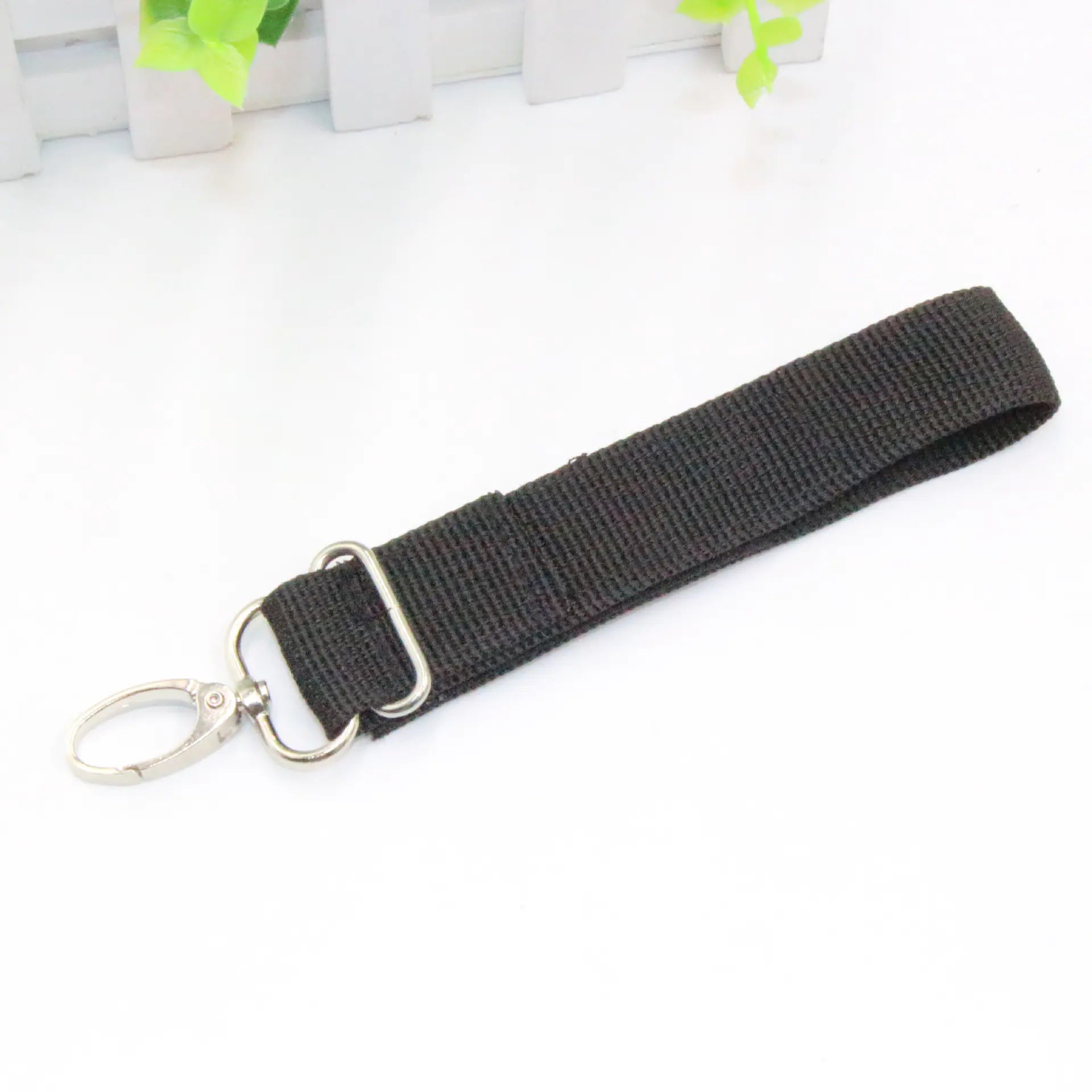 360° Rotation Nylon Velcro Baby Carriage Hook & Carabiner