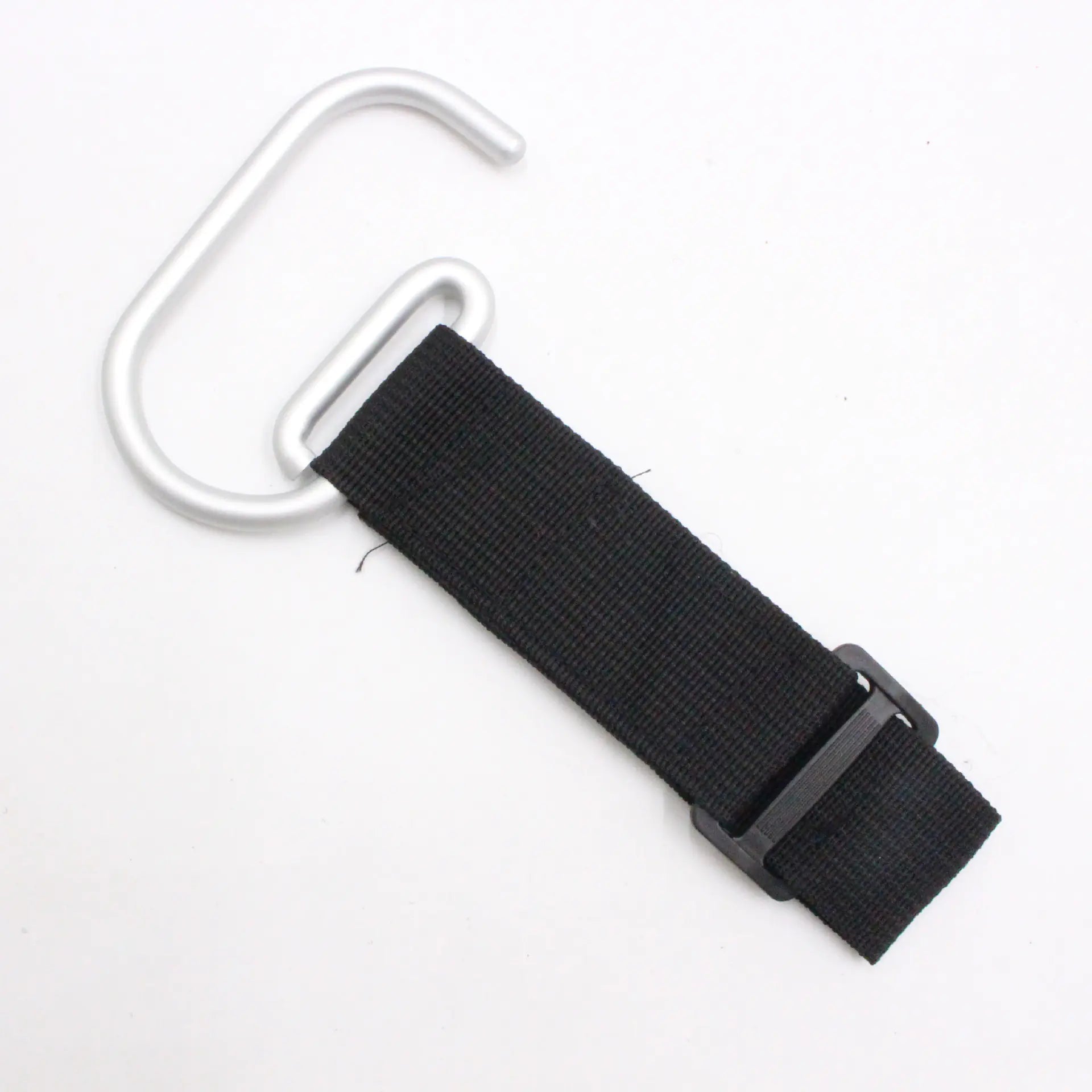 360° Rotation Nylon Velcro Baby Carriage Hook & Carabiner