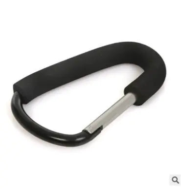 360° Rotation Nylon Velcro Baby Carriage Hook & Carabiner